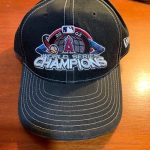 New Era 2002 LA Angels World Series Champions Hat